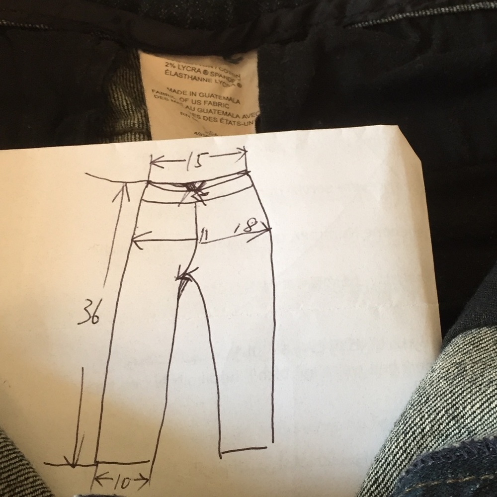 flare bell bottom wide leg low rise dark jeans - Picture 5 of 9